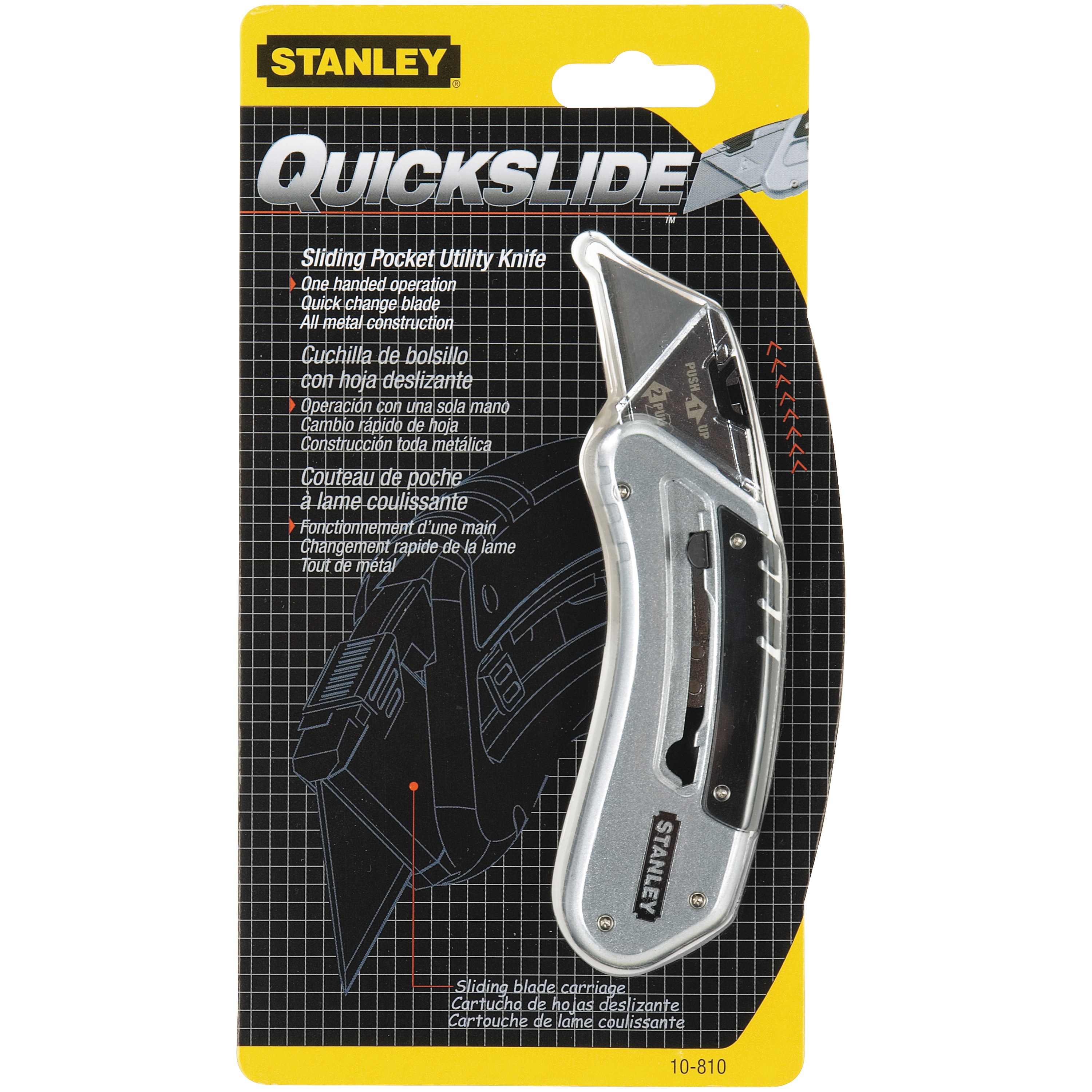 quickslide sliding pocket knife
