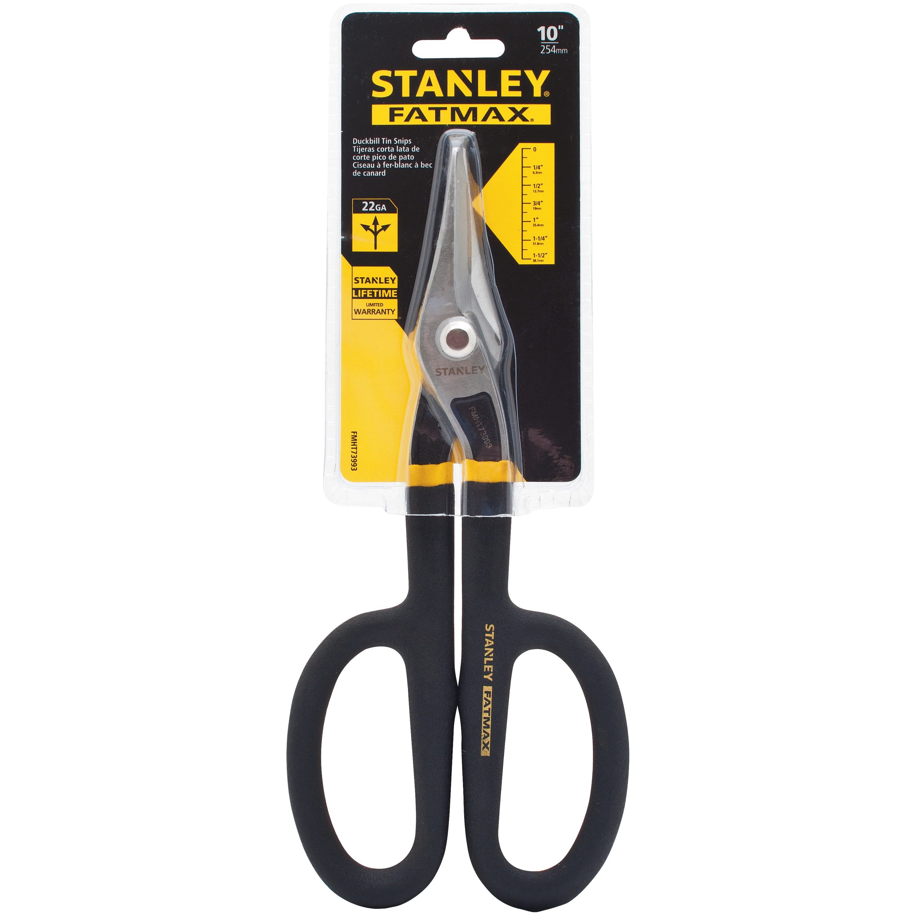 10 In Fatmax® Duckbill Tin Snips Fmht73993 Stanley Tools