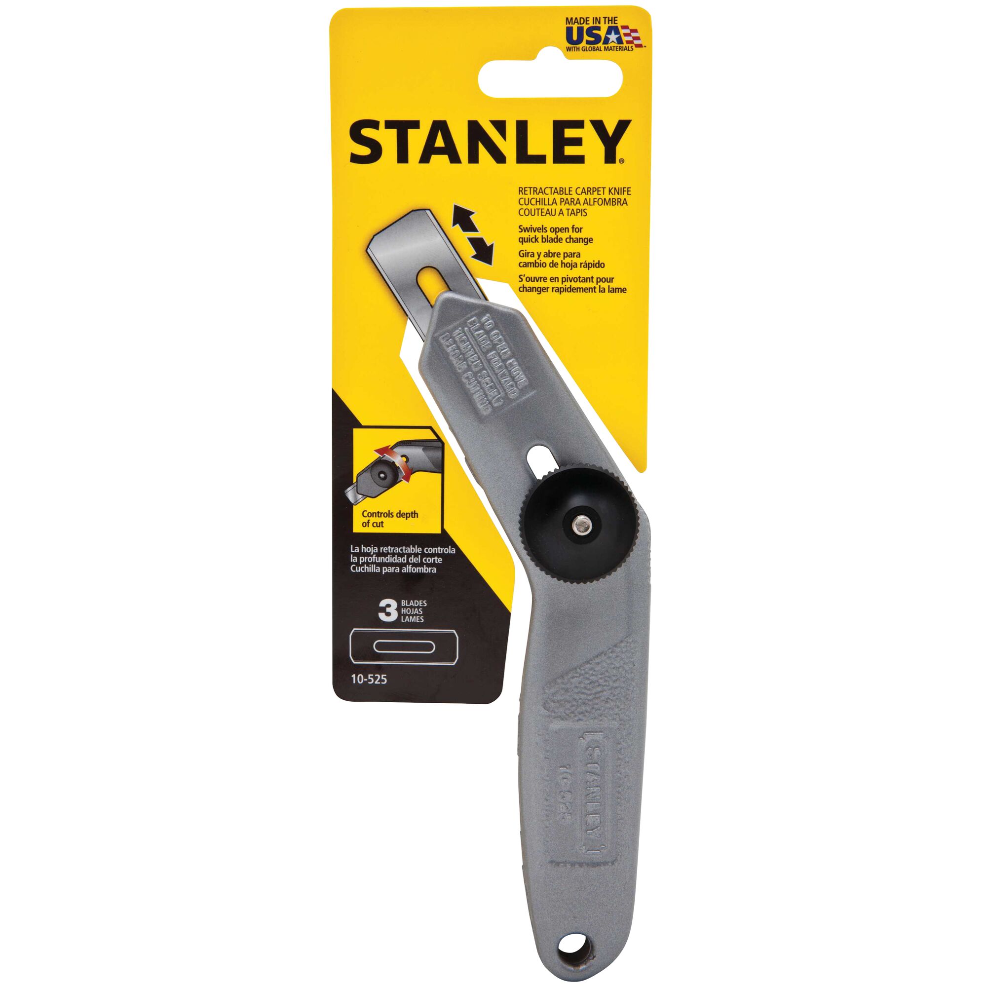 Stanley retractable store carpet knife