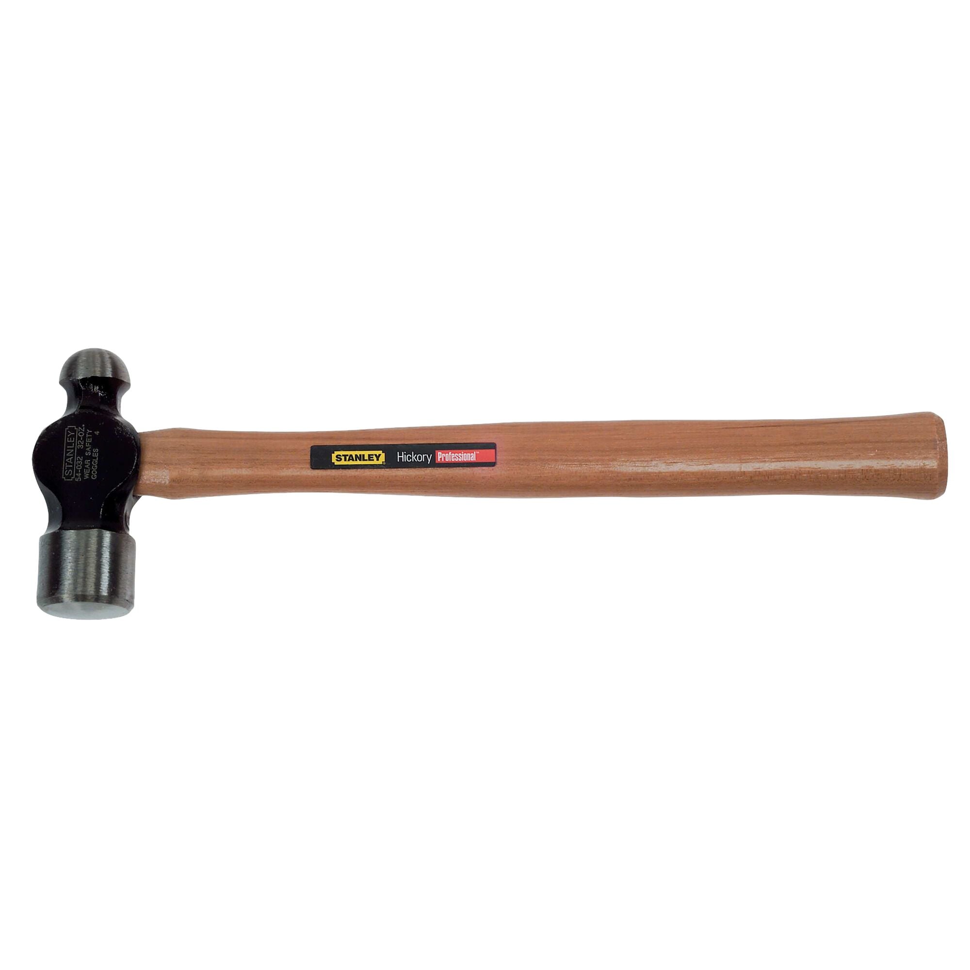 A ball outlet peen hammer