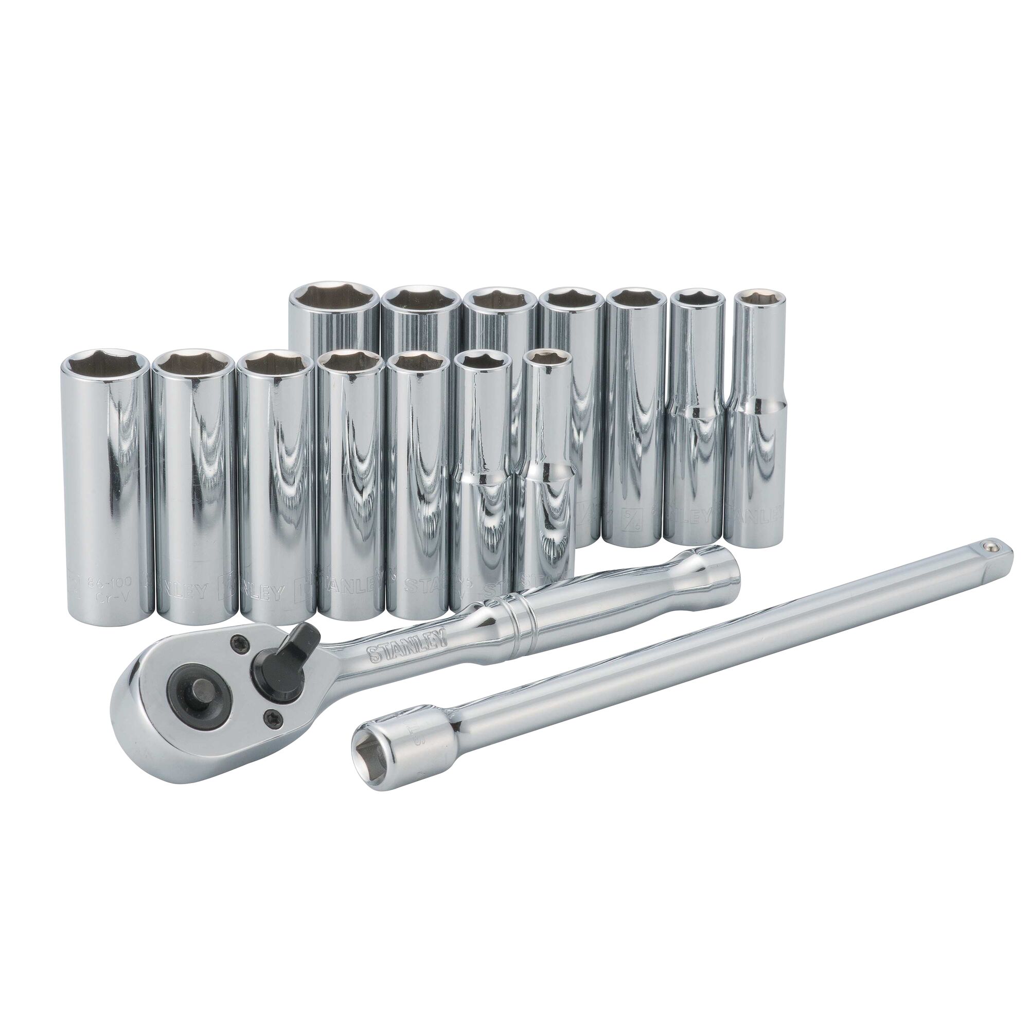 Stanley ratchet deals and socket set