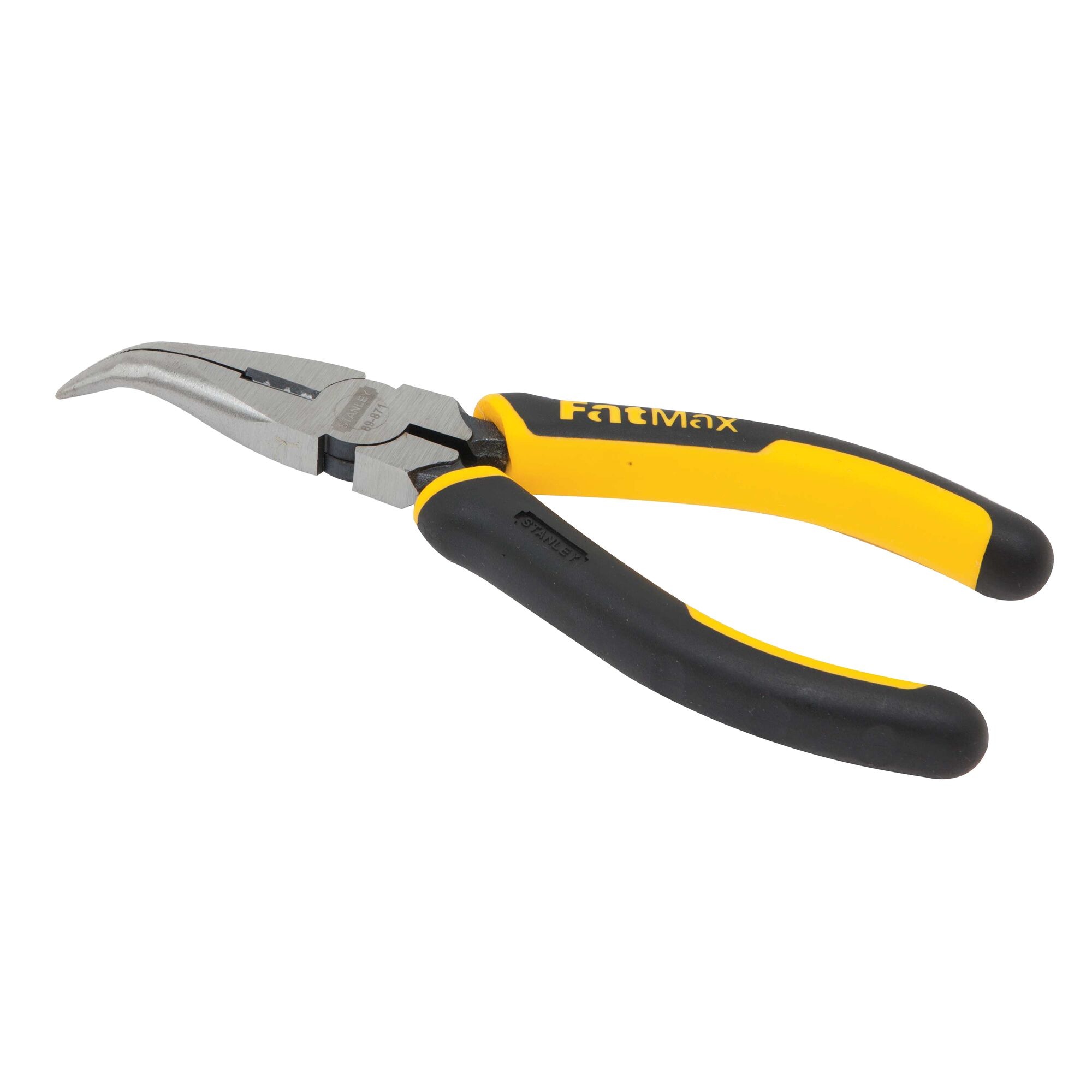 Long bent needle nose shop pliers