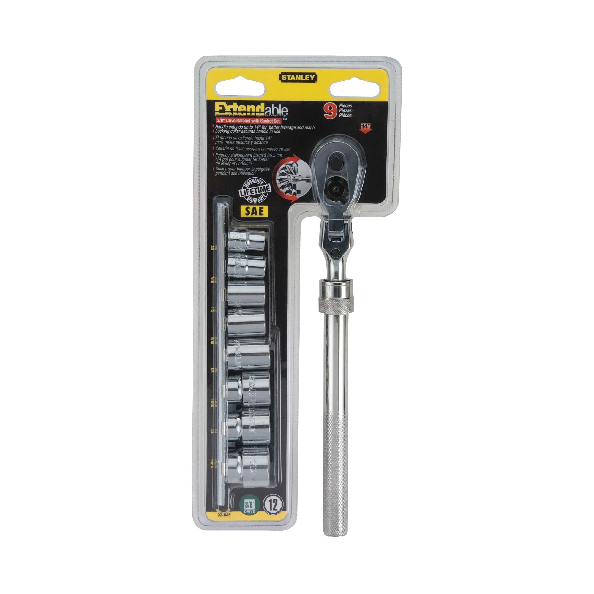 Extendable 2024 ratchet set