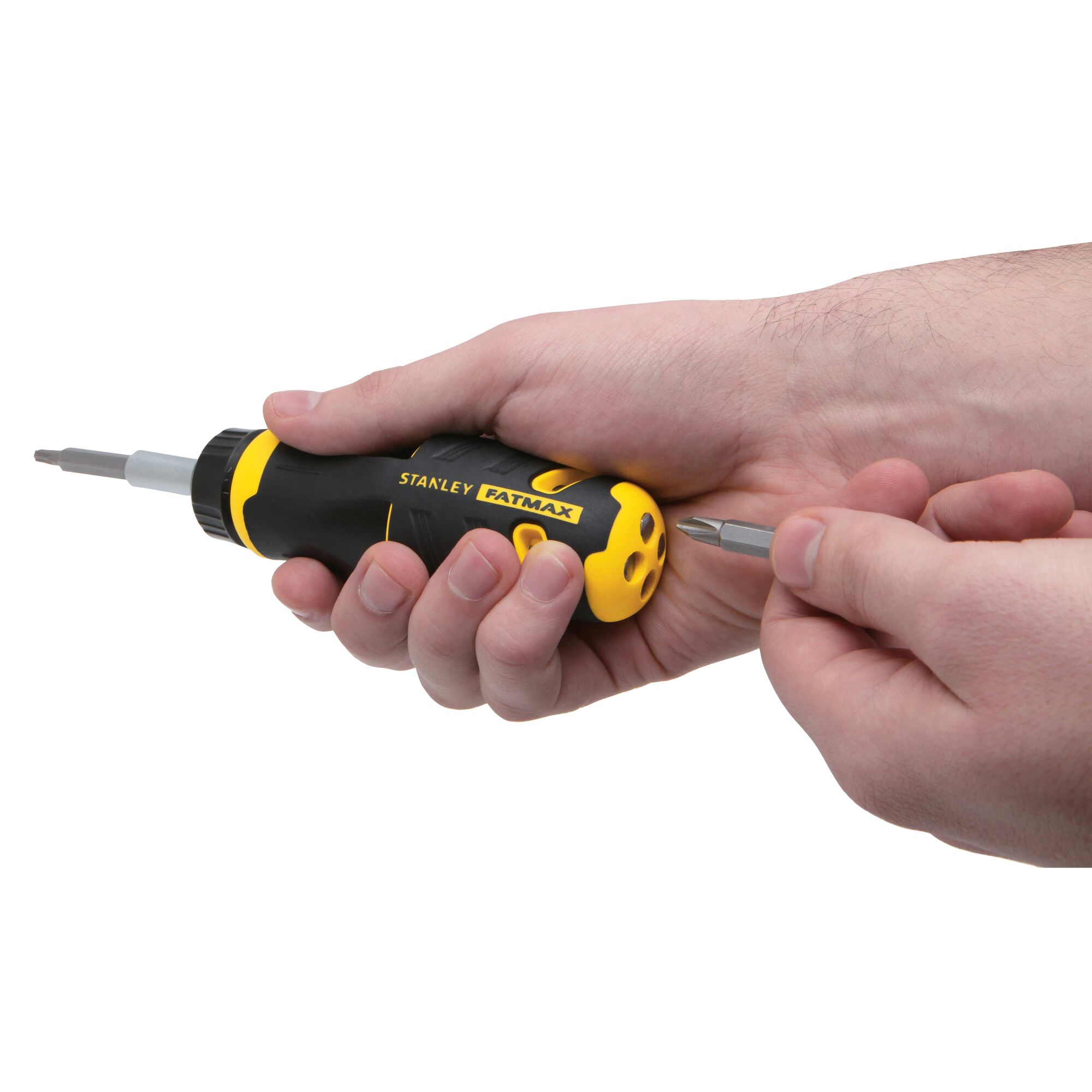 Push store drill screwdriver