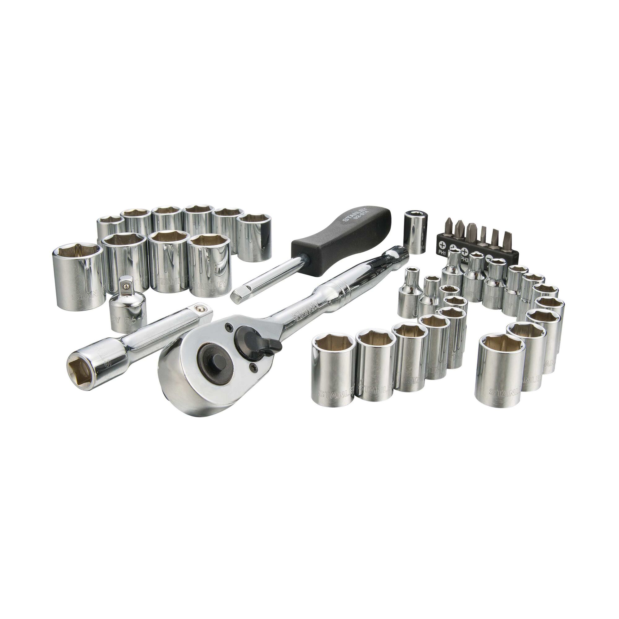 40 piece deals ratchet socket set