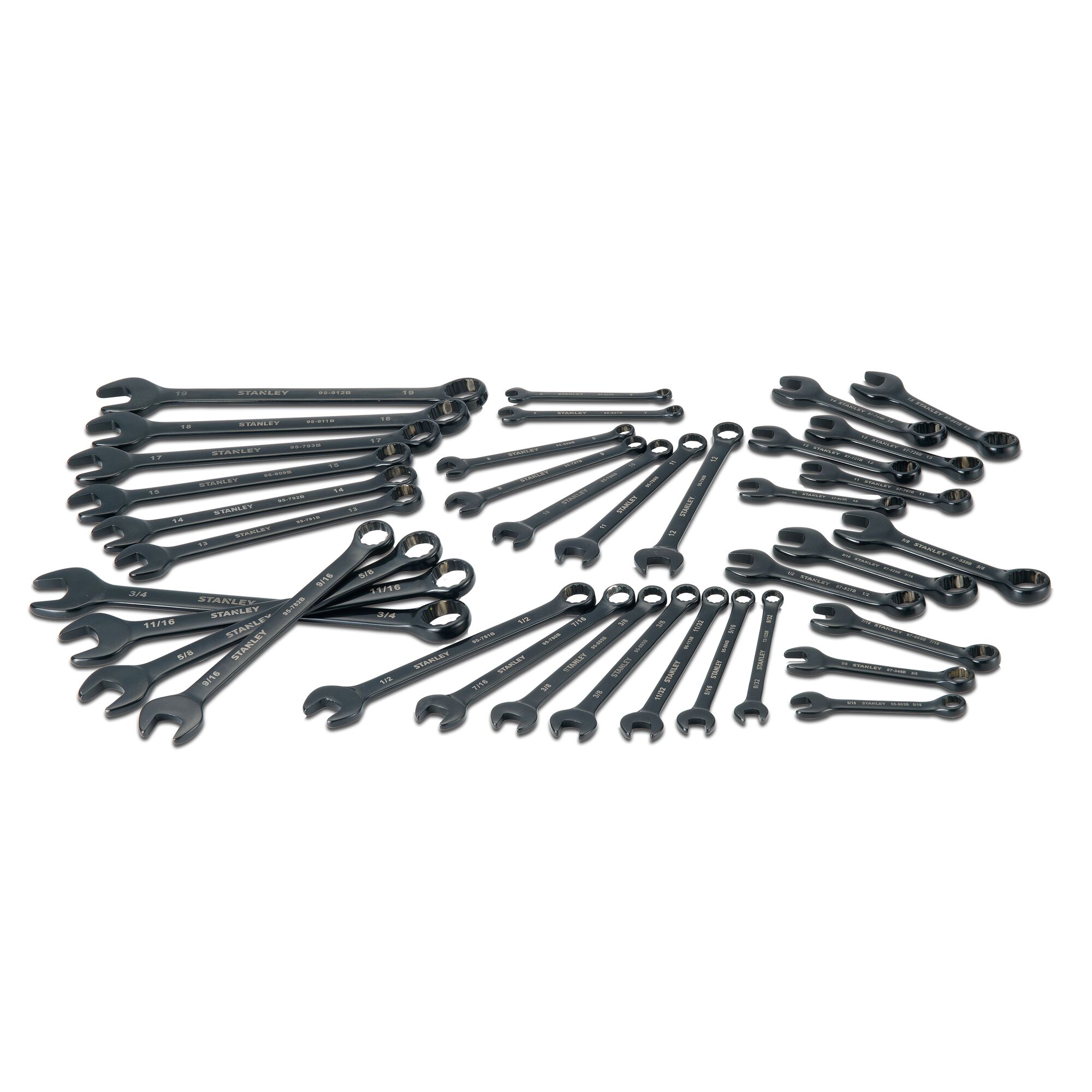 Black 2024 wrench set